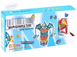 Klocki magnetyczne Magnastix 88 elementów