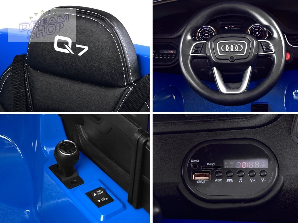 Autko AUDI Q7 koła EVA Radio Pilot Lakier PA0125 M Autko AUDI Q7 koła EVA Radio Pilot Lakier PA0125 M