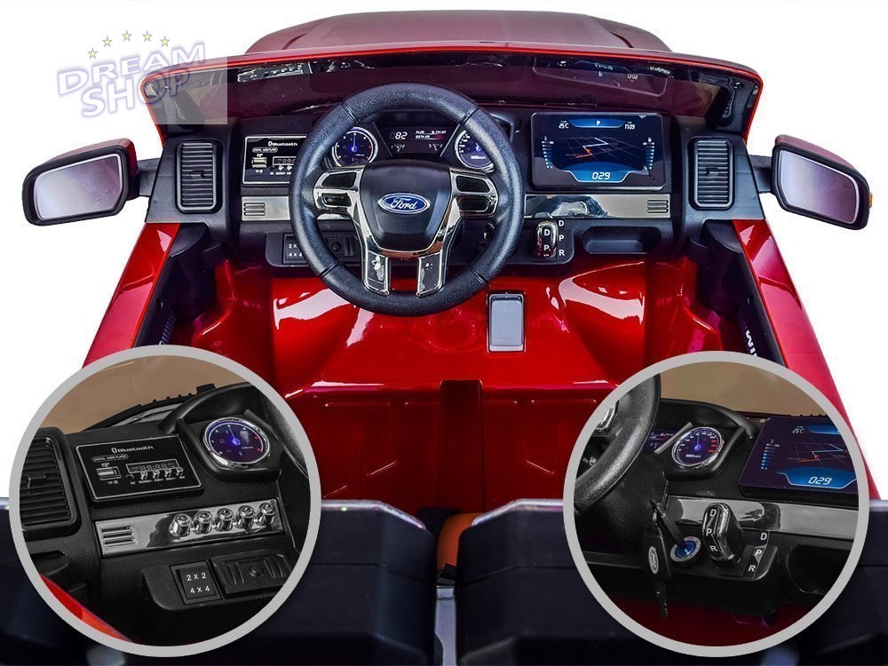 Auto na akumulator FORD RANGER dwuosobowy PA0160 Auto na akumulator FORD RANGER dwuosobowy PA0160