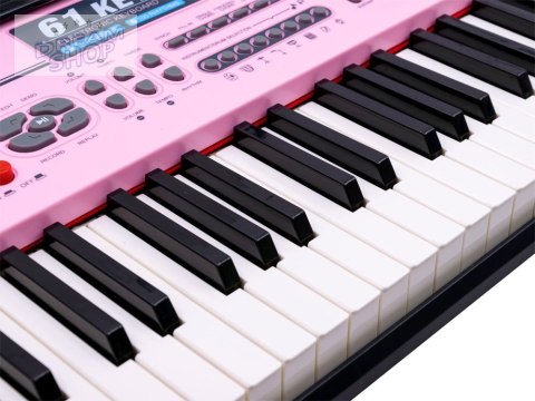 Organy Keyboard + mikrofon 61klawisz 328-06 IN0082 Organy Keyboard + mikrofon 61klawisz 328-06 IN0082