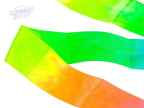 Tęczowa SZARFA wstążka gimnastyczna ZA2121 Tęczowa SZARFA wstążka gimnastyczna ZA2121