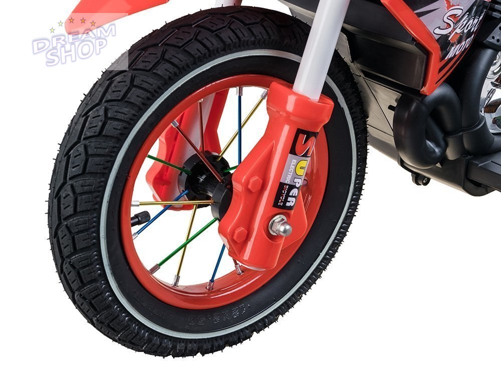 Wielki MOTOR na akumulator POMPOWANE koła PA0186 Wielki MOTOR na akumulator POMPOWANE koła PA0186