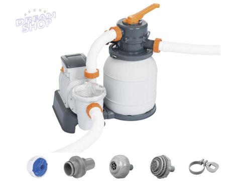 Bestway Pompa piaskowa do basenu 6056 l/h na kulki filtracyjne 58497