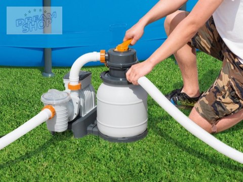 Bestway Pompa piaskowa do basenu 6056 l/h na kulki filtracyjne 58497