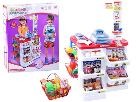 Kasa fiskalna SUPERMARKET koszyk Sklep ze skanerem ZA2681 Kasa fiskalna SUPERMARKET koszyk Sklep ze skanerem ZA2681