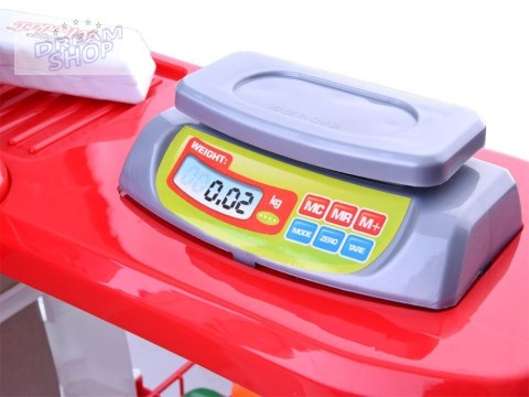 Kasa fiskalna SUPERMARKET koszyk Sklep ze skanerem ZA2681 Kasa fiskalna SUPERMARKET koszyk Sklep ze skanerem ZA2681