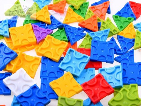 Kolorowe kreatywne Klocki 3D PAW 227ele ZA2519 Kolorowe kreatywne Klocki 3D PAW 227ele ZA2519