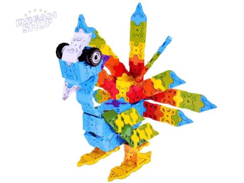 Kolorowe kreatywne Klocki 3D PAW 227ele ZA2519 Kolorowe kreatywne Klocki 3D PAW 227ele ZA2519