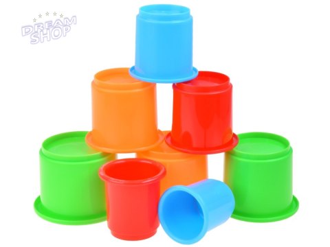Kolorowe kubki Little tikes piramidka ZA2766
