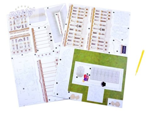 Przestrzenne Puzzle 3D BIAŁY DOM budowle ZA2529 Przestrzenne Puzzle 3D BIAŁY DOM budowle ZA2529