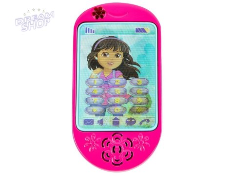 Telefon malucha interaktywny Smartfon Dora ZA2724 Telefon malucha interaktywny Smartfon Dora ZA2724