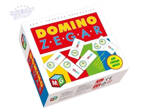 Gra Domino Zegar gra edukacyjna Multigra GR0388