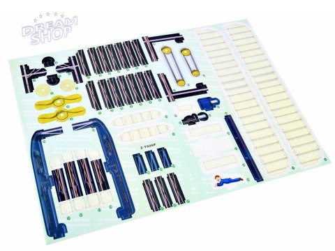 Puzzle 3D samolot braci Wright Flyer 51 eleZA2905 Puzzle 3D samolot braci Wright Flyer 51 eleZA2905