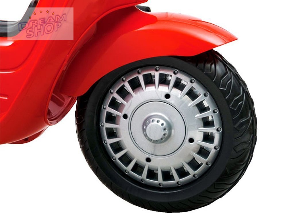 SKUTER Vespa motorek do jazdy boczne kółka PA0139 SKUTER Vespa motorek do jazdy boczne kółka PA0139