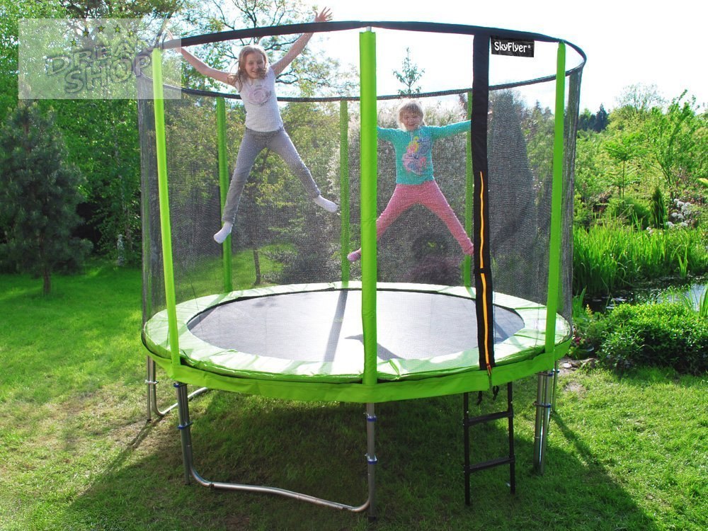Trampolina ogrodowa SKYFLYER RING 2w1 304cm 10FT Trampolina ogrodowa SKYFLYER RING 2w1 304cm 10FT