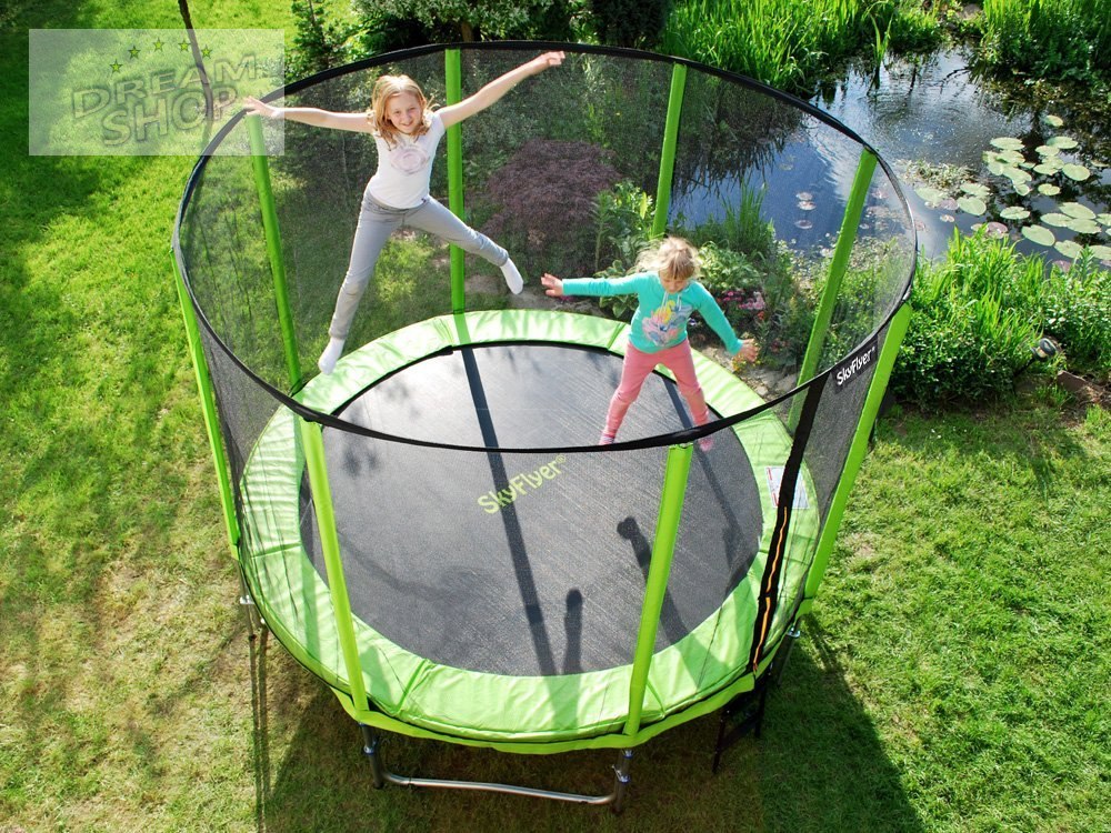 Trampolina ogrodowa SKYFLYER RING 2w1 304cm 10FT Trampolina ogrodowa SKYFLYER RING 2w1 304cm 10FT