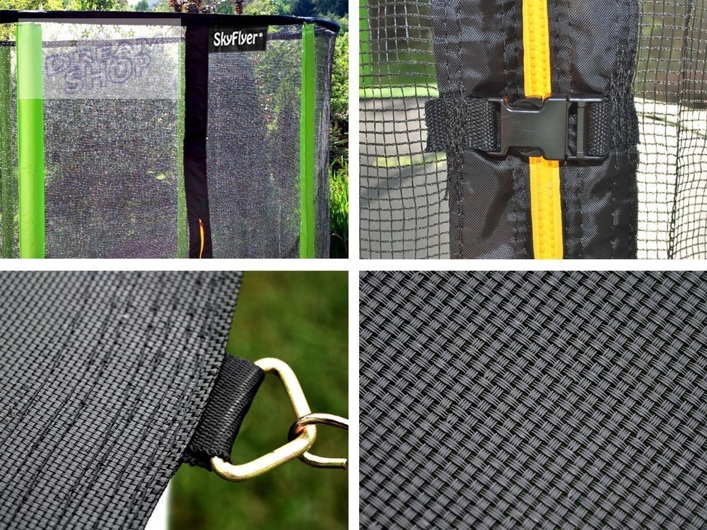 Trampolina ogrodowa SKYFLYER RING 2w1 304cm 10FT Trampolina ogrodowa SKYFLYER RING 2w1 304cm 10FT