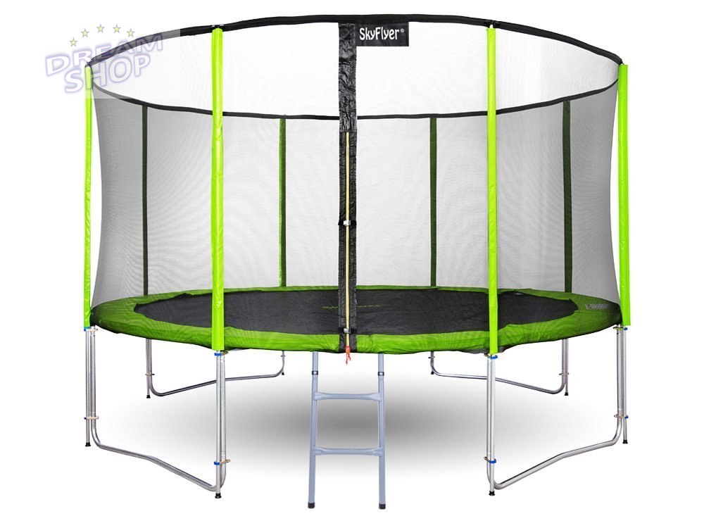 Trampolina ogrodowa SKYFLYER RING 2w1 366cm 12FT Trampolina ogrodowa SKYFLYER RING 2w1 366cm 12FT