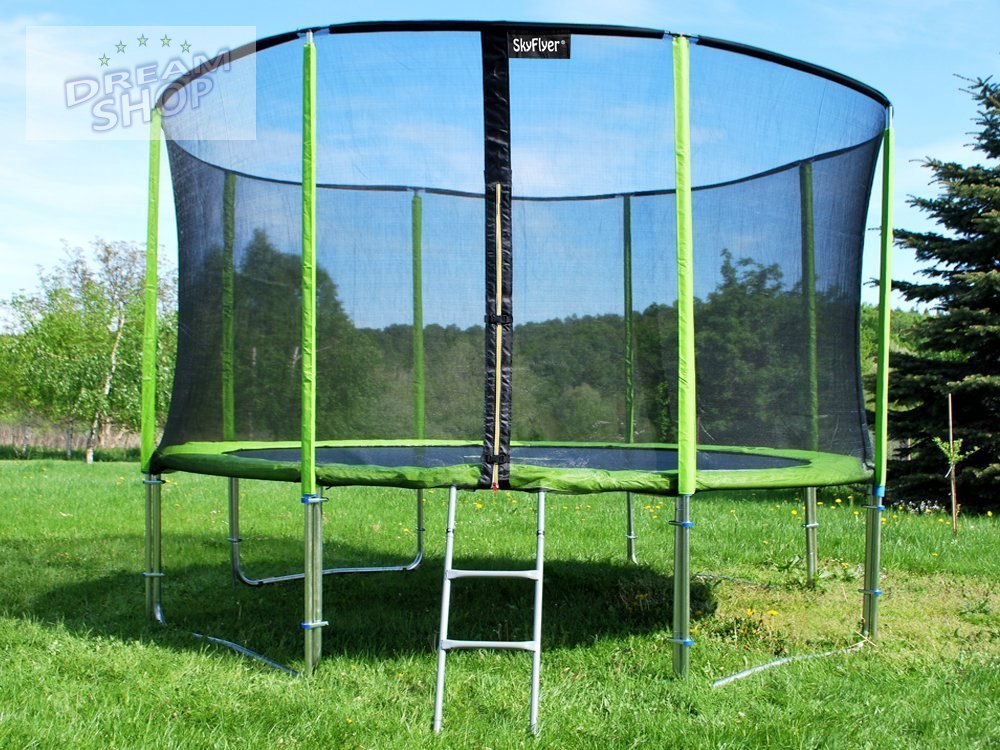 Trampolina ogrodowa SKYFLYER RING 2w1 366cm 12FT Trampolina ogrodowa SKYFLYER RING 2w1 366cm 12FT