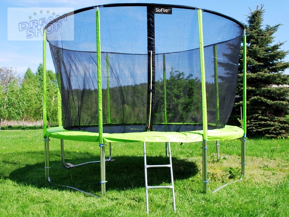 Trampolina ogrodowa SKYFLYER RING 2w1 366cm 12FT Trampolina ogrodowa SKYFLYER RING 2w1 366cm 12FT