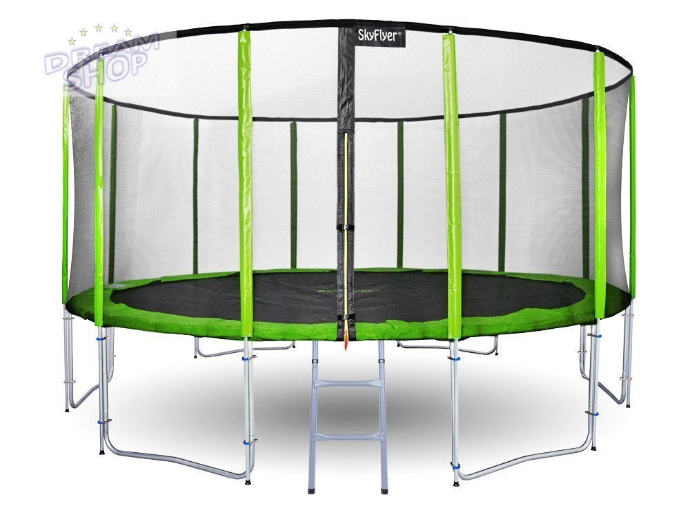 Trampolina ogrodowa SKYFLYER RING 2w1 487cm 16FT Trampolina ogrodowa SKYFLYER RING 2w1 487cm 16FT