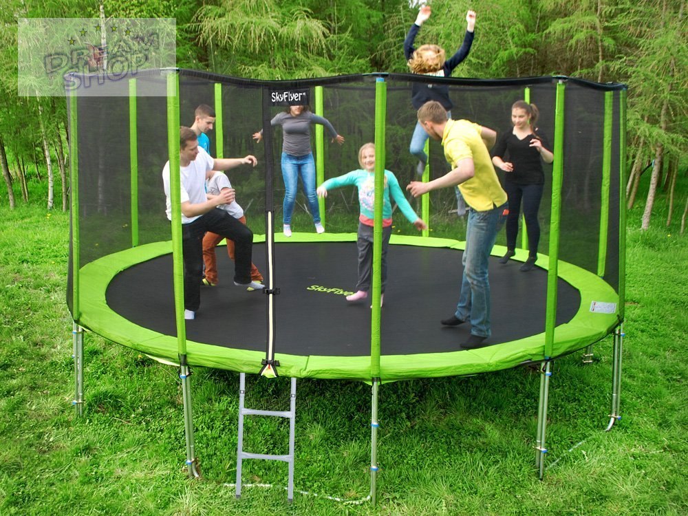 Trampolina ogrodowa SKYFLYER RING 2w1 487cm 16FT Trampolina ogrodowa SKYFLYER RING 2w1 487cm 16FT
