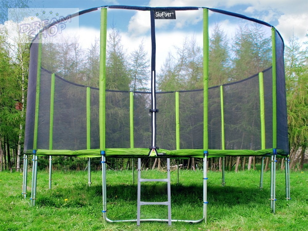 Trampolina ogrodowa SKYFLYER RING 2w1 487cm 16FT Trampolina ogrodowa SKYFLYER RING 2w1 487cm 16FT