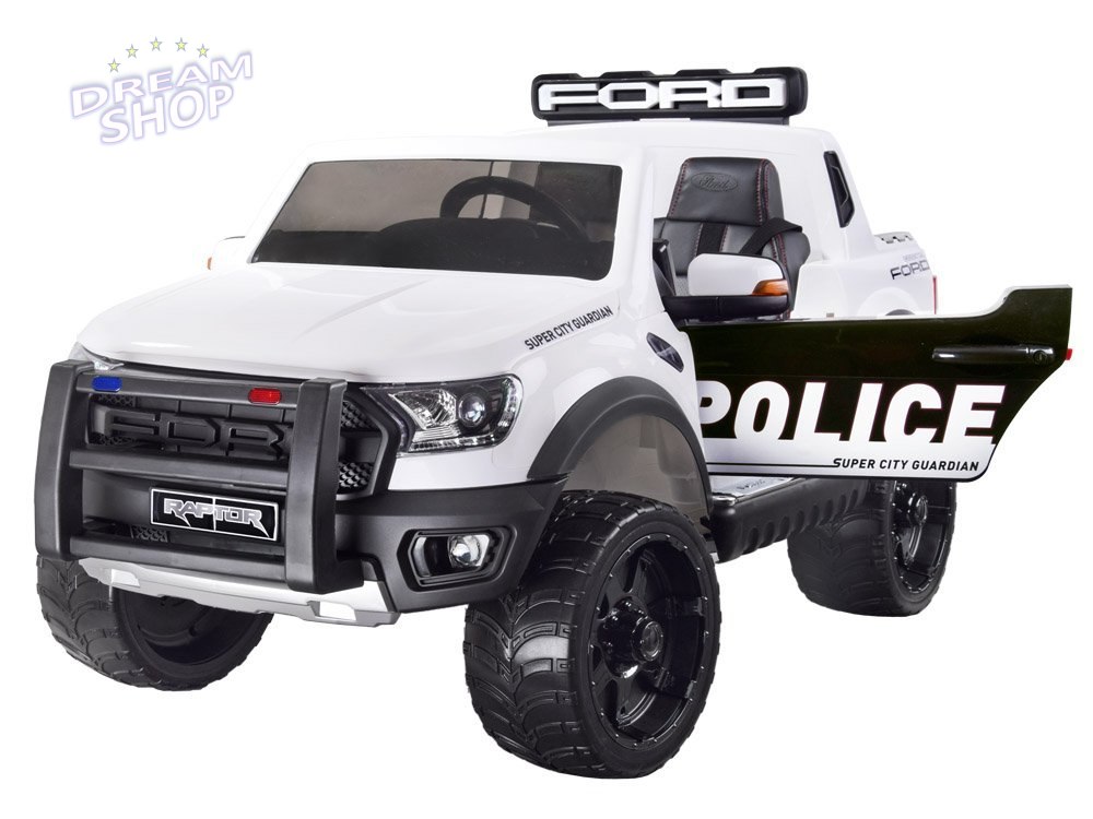 Auto na akumulator Ford POLICJA + megafon PA0225 Auto na akumulator Ford POLICJA + megafon PA0225