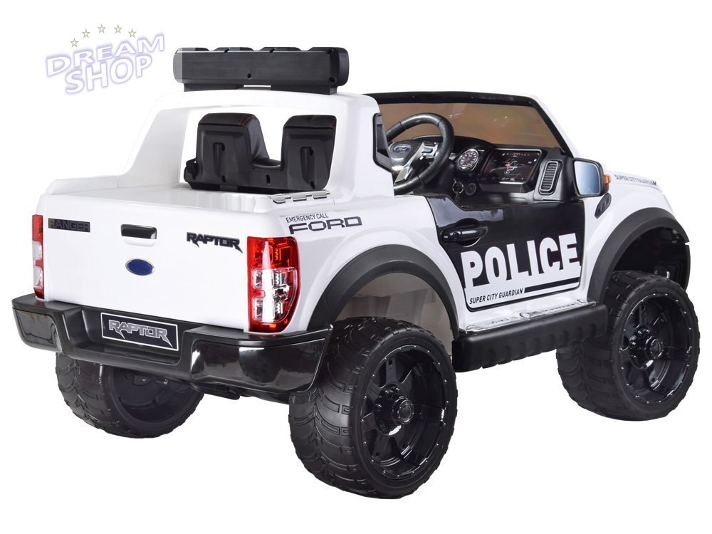 Auto na akumulator Ford POLICJA + megafon PA0225 Auto na akumulator Ford POLICJA + megafon PA0225