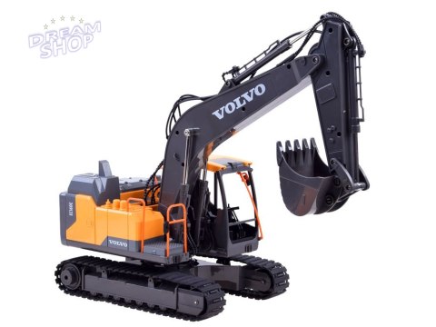 Duża koparka VOLVO 3w1 Zdalnie sterowana Pilot - 3 końcówki RC0495 Duża koparka VOLVO 3w1 Zdalnie sterowana Pilot - 3 końcówki RC0495