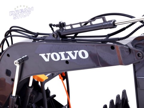 Duża koparka VOLVO 3w1 Zdalnie sterowana Pilot - 3 końcówki RC0495 Duża koparka VOLVO 3w1 Zdalnie sterowana Pilot - 3 końcówki RC0495