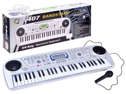 Organy z mikrofonem MQ5407 54 klawisze IN0116 Organy z mikrofonem MQ5407 54 klawisze IN0116