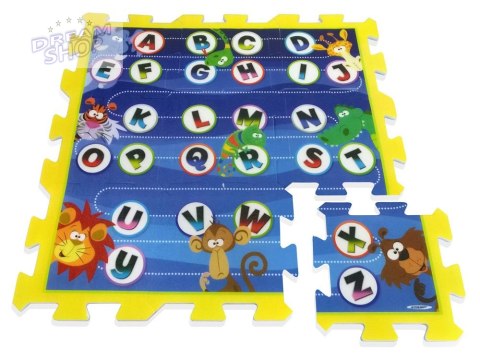 Puzzle piankowe - edukacyjna mata dla dzieci ALFABET ze zwierzętami ZA3148 Puzzle piankowe - edukacyjna mata dla dzieci ALFABET ze zwierzętami ZA3148