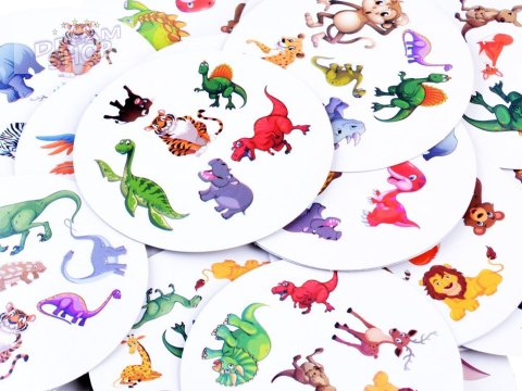 Gra spostrzegawczość znajdź parę dinozaury ZA3292