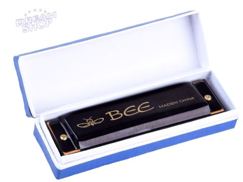Metalowa HARMONIJKA ustna Organki Bee IN0126 Metalowa HARMONIJKA ustna Organki Bee IN0126