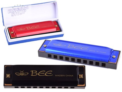 Metalowa HARMONIJKA ustna Organki Bee IN0126 Metalowa HARMONIJKA ustna Organki Bee IN0126