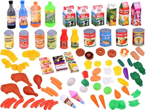 Produkty spożywcze do zabawy Kuchnia 120ele ZA3382 Produkty spożywcze do zabawy Kuchnia 120ele ZA3382