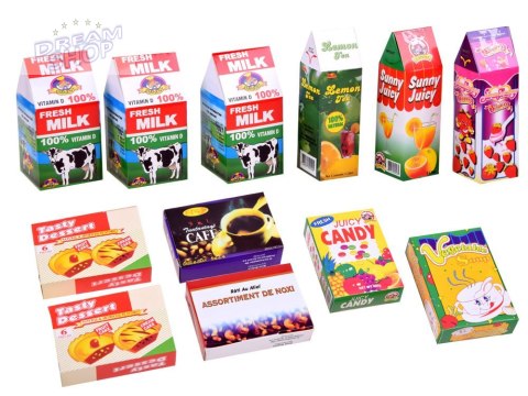 Produkty spożywcze do zabawy Kuchnia 120ele ZA3382 Produkty spożywcze do zabawy Kuchnia 120ele ZA3382