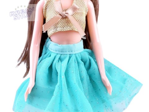 Emily Lalka modelka + plecak z cekinami ZA3542 Emily Lalka modelka + plecak z cekinami ZA3542