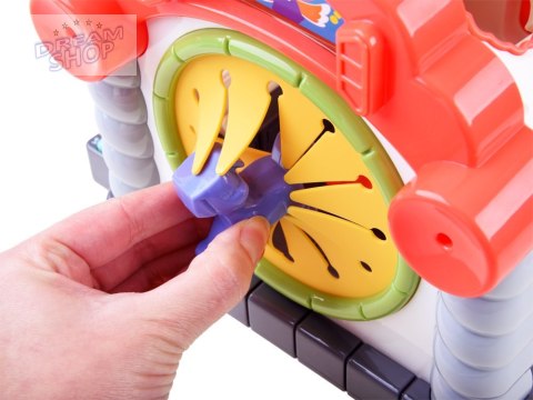 Interaktywny Domek sorter klocki zwierzątka ZA3518 Interaktywny Domek sorter klocki zwierzątka ZA3518