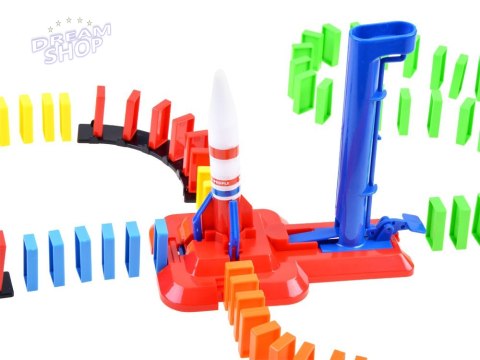 Kosmiczne Domino rakieta edukacyjna zabawka ZA3494 Kosmiczne Domino rakieta edukacyjna zabawka ZA3494
