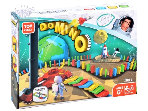 Kosmiczne Domino rakieta edukacyjna zabawka ZA3494 Kosmiczne Domino rakieta edukacyjna zabawka ZA3494