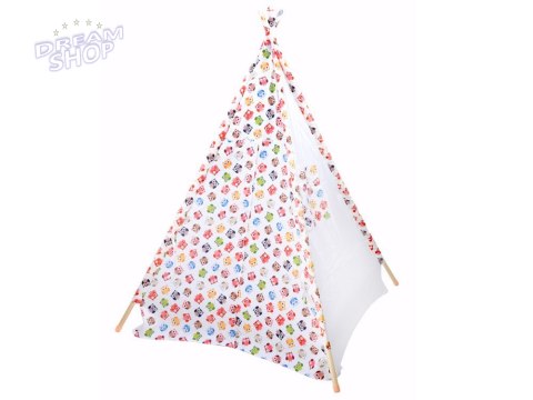 Namiot wigwam Tipi wesołe sowy dla dziecka ZA3508 Namiot wigwam Tipi wesołe sowy dla dziecka ZA3508