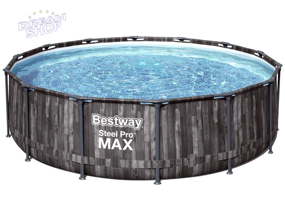Basen Stelażowy 14FT 427x107 cm Steel Pro Max BESTWAY Basen Stelażowy 14FT 427x107 cm Steel Pro Max BESTWAY