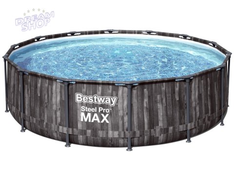 Basen Stelażowy 14FT 427x107 cm Steel Pro Max BESTWAY Basen Stelażowy 14FT 427x107 cm Steel Pro Max BESTWAY