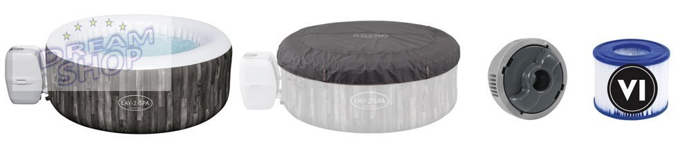 Dmuchane SPA Jacuzzi 4 osobowe 180 cm x 66 cm Bestway 60005 Dmuchane SPA Jacuzzi 4 osobowe 180 cm x 66 cm Bestway 60005