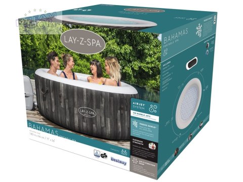 Dmuchane SPA Jacuzzi 4 osobowe 180 cm x 66 cm Bestway 60005 Dmuchane SPA Jacuzzi 4 osobowe 180 cm x 66 cm Bestway 60005
