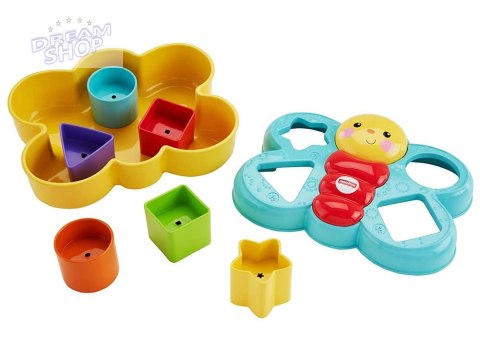 Fisher-Price Kolorowy motyl Sorter klocki ZA3627 Fisher-Price Kolorowy motyl Sorter klocki ZA3627