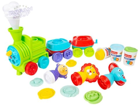 Fisher Price Pociąg masa plastyczna 3 kol. ZA3619 Fisher Price Pociąg masa plastyczna 3 kol. ZA3619
