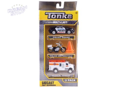Hasbro autka Tonka zestaw Policja ZA3633 Hasbro autka Tonka zestaw Policja ZA3633